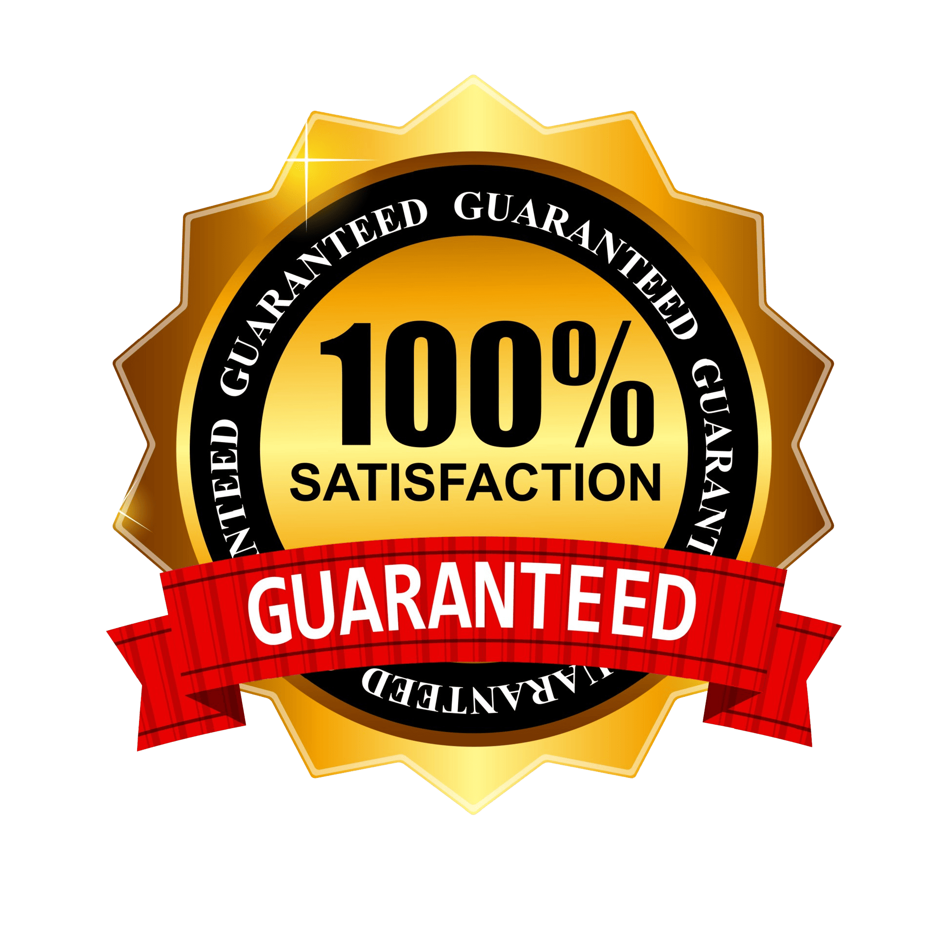 satisfaction guaranty